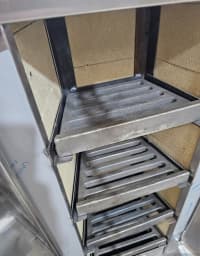 4 Pilləli Köz Dönər Aparatı 97x66x46 sm — şəkil 6