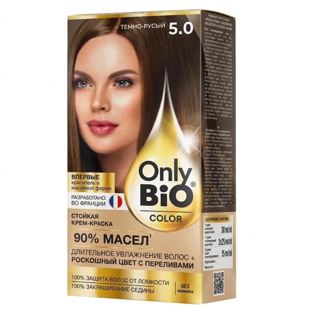 Only Bio Saç Boyası 5.0 Tünd Qumral, 115 ml