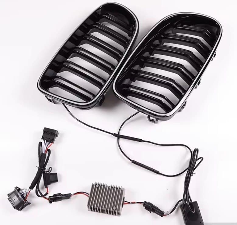 BMW F10 İşıqlı Radiator Barmaqlığı
