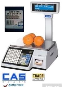 CAS CL5000 Barkodlu Elektron Tərəzi — şəkil 3