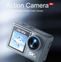 Action kamera MTR40 5K Ultra HD — şəkil 8