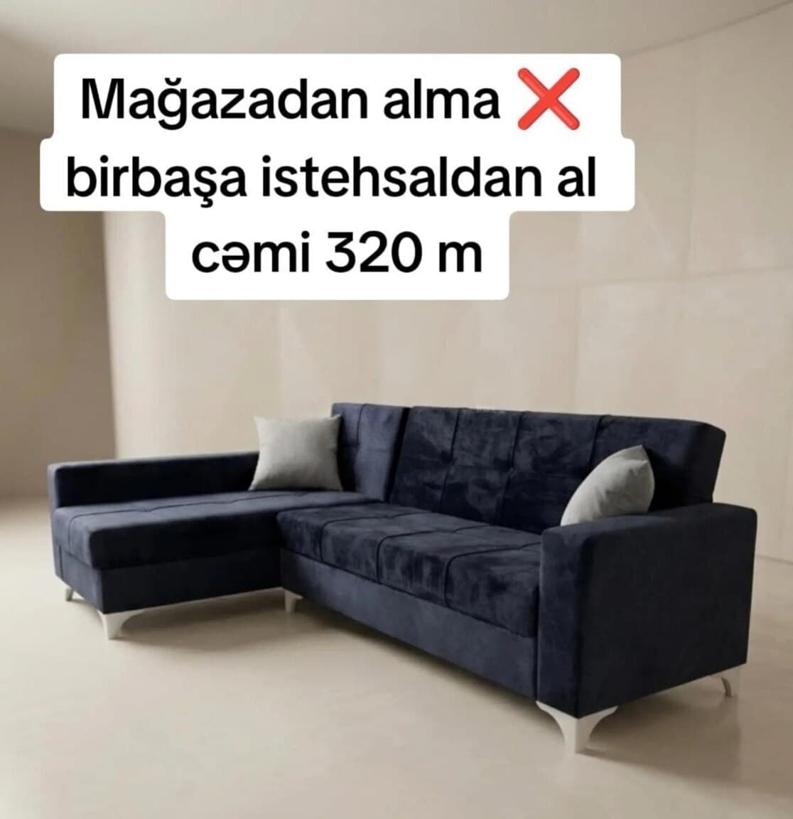 Künc divan, Qarışıq rəng