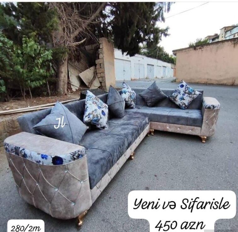 Künc divan, Qarışıq rəng