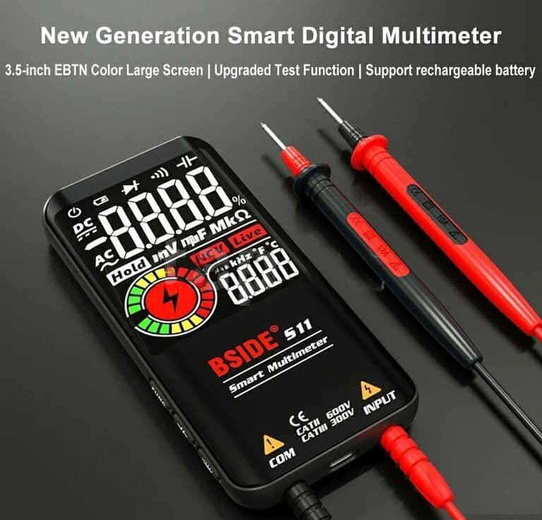 Smart Multimetr S10 və S11 Rəqəmsal Tester