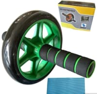 Tək Təkərli Qarın Əzələsi üçün Roller (Dizaltı Mat Hədiyyə) — şəkil 2