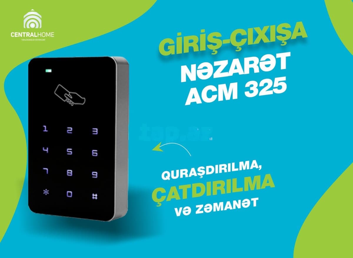 Giriş-çıxışa nəzarət paneli ACM-325