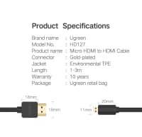 Qara rəng data kabel, HDMI — şəkil 13
