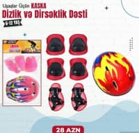 Uşaqlar üçün qoruyucu dəstlər və kaskalar — şəkil 2