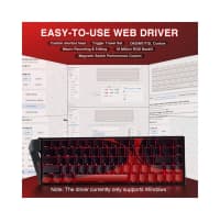Klaviatura Aula Win68 HE Max Black Red — şəkil 5