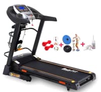 Qaçış trenajoru Body Fit T900, 130 kq, qara — şəkil 1