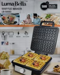 Lumabella LB-58063 Vafli Bişirən Aparat 1500W — şəkil 3