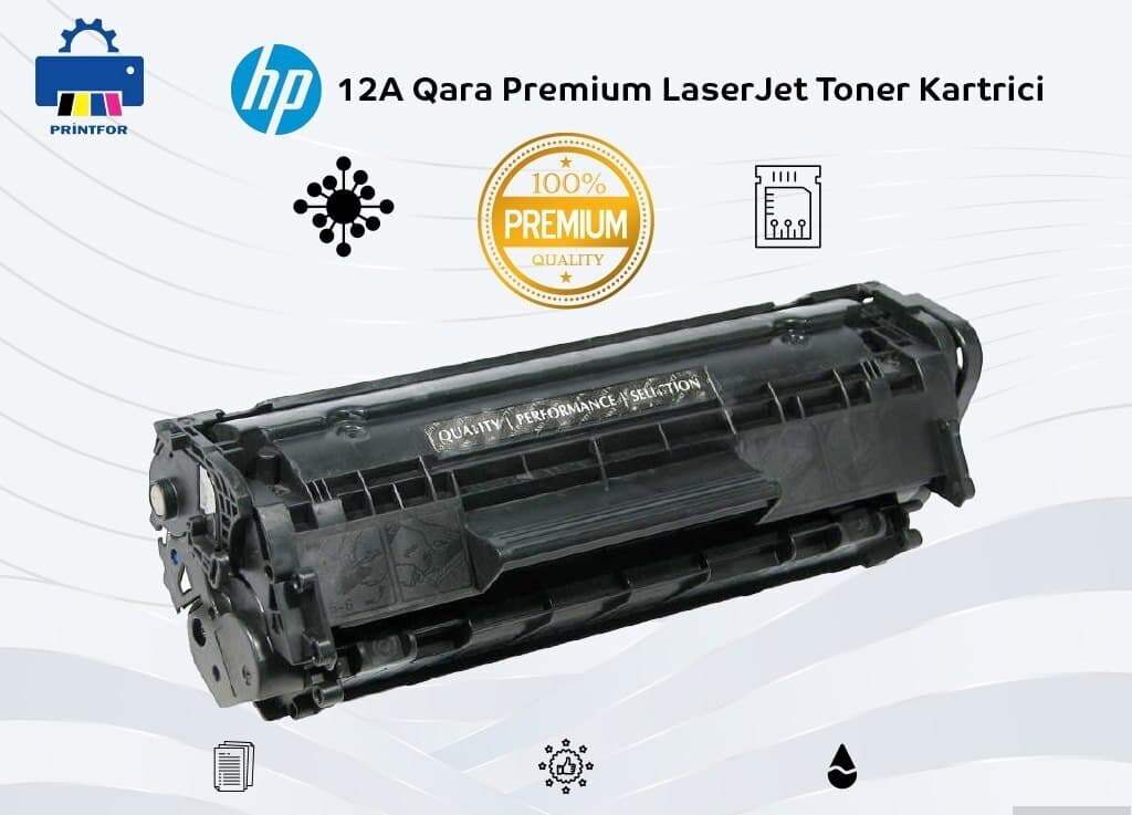 HP 12A Printer Kartrici