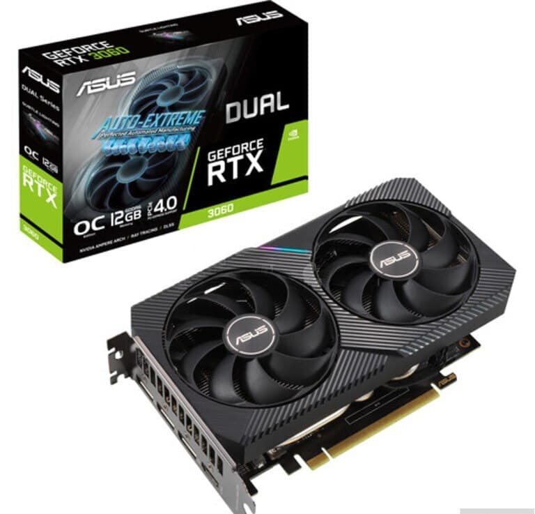 Video kart ASUS Dual GeForce RTX 3060 OC 12GB GDDR6
