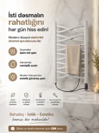 Qara rəng dəsmal quruducusu — şəkil 9