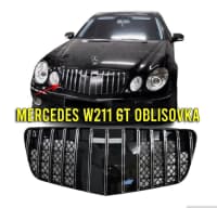 Radiator barmaqlığı Mercedes W211 GT — şəkil 2