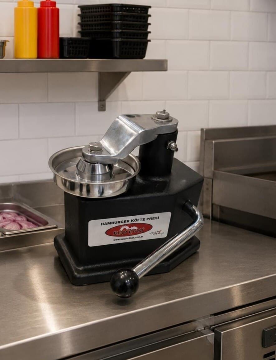 Burger pres aparatı 12 sm və 14 sm