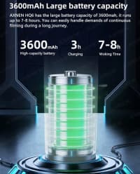 Gimbal stabilizator HQ6 3-axis — şəkil 13
