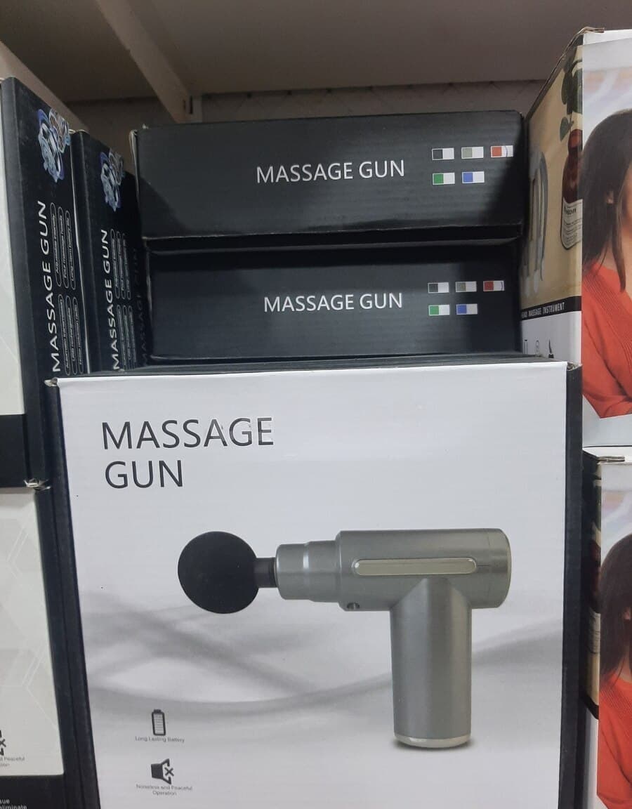 Masaj tapançası (Massage gun)
