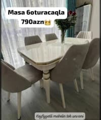 Masa-stul dəsti, Qarışıq rəng — şəkil 2