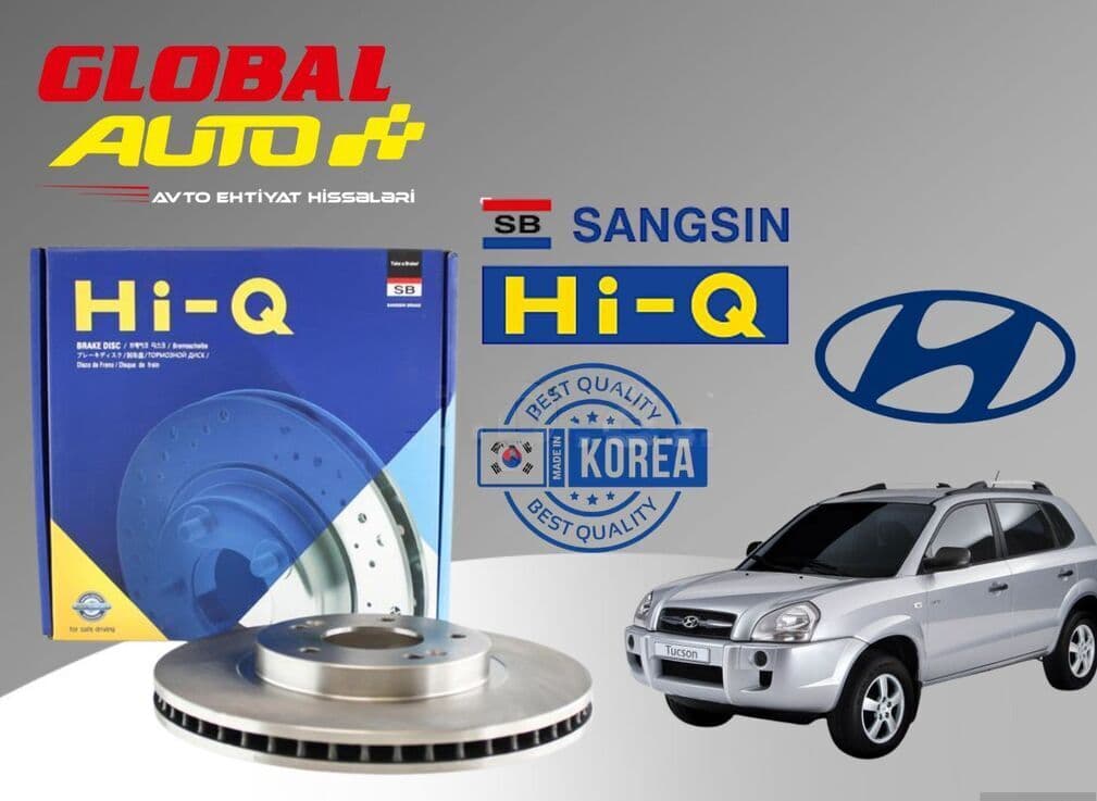 Əyləc diski Hyundai Tucson 2004–2009