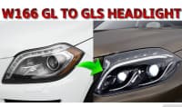 Fara Mercedes W166 GL, GLS — şəkil 2