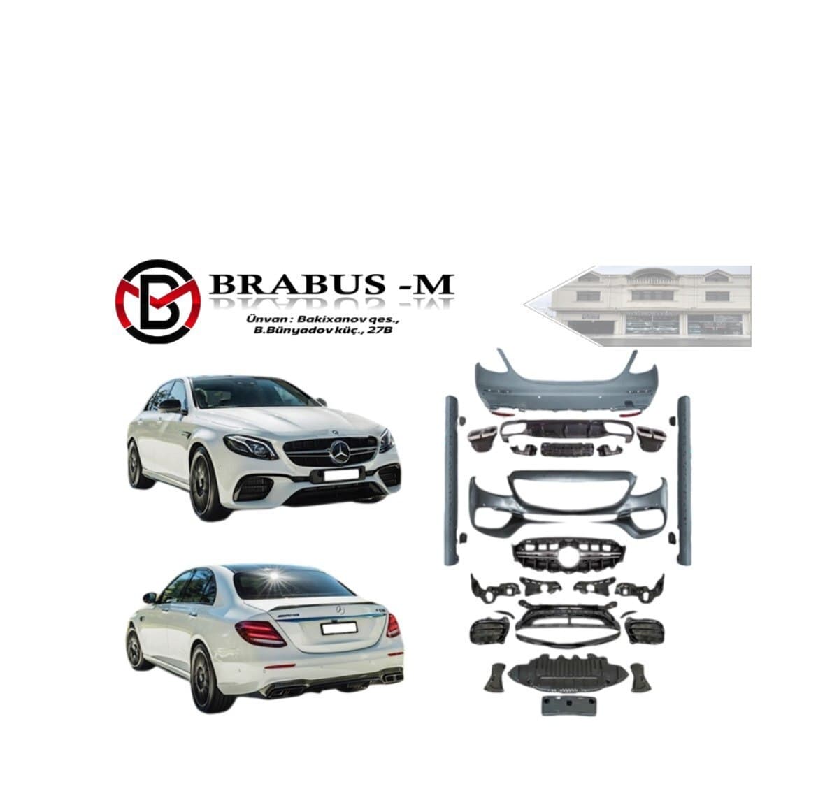 Body kit Mercedes W213 E63