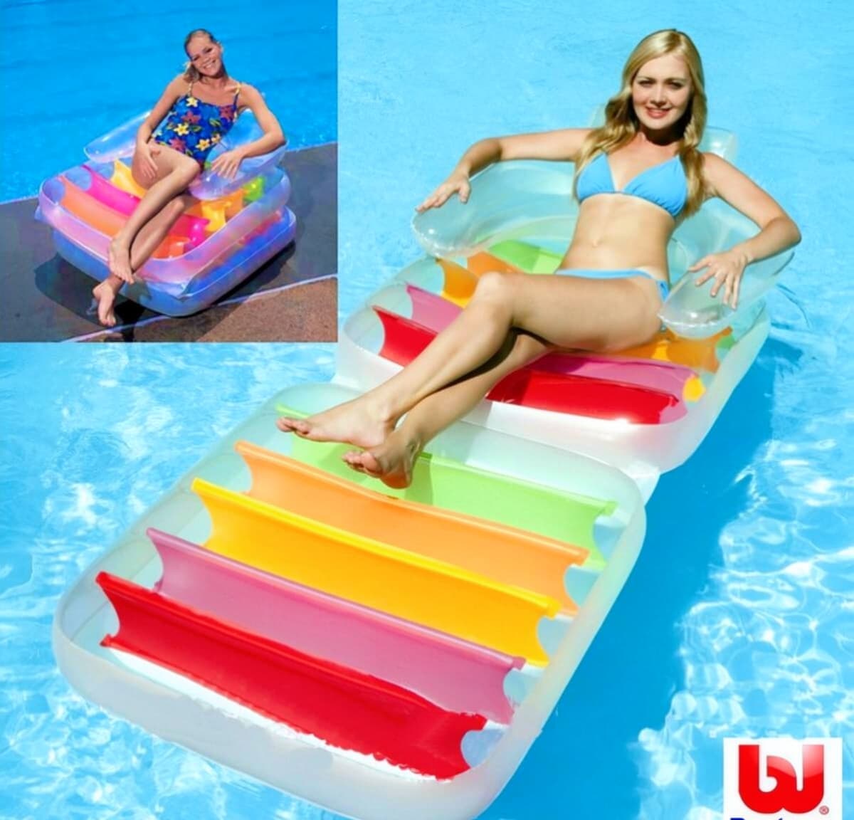 Intex 43023 Şişmə Su Matrası 201x89 sm