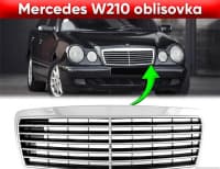 Radiator barmaqlığı Mercedes W210 — şəkil 6