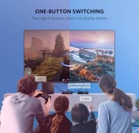 HDMI Switch Ugreen 50744 2-in-1 KVM — şəkil 4
