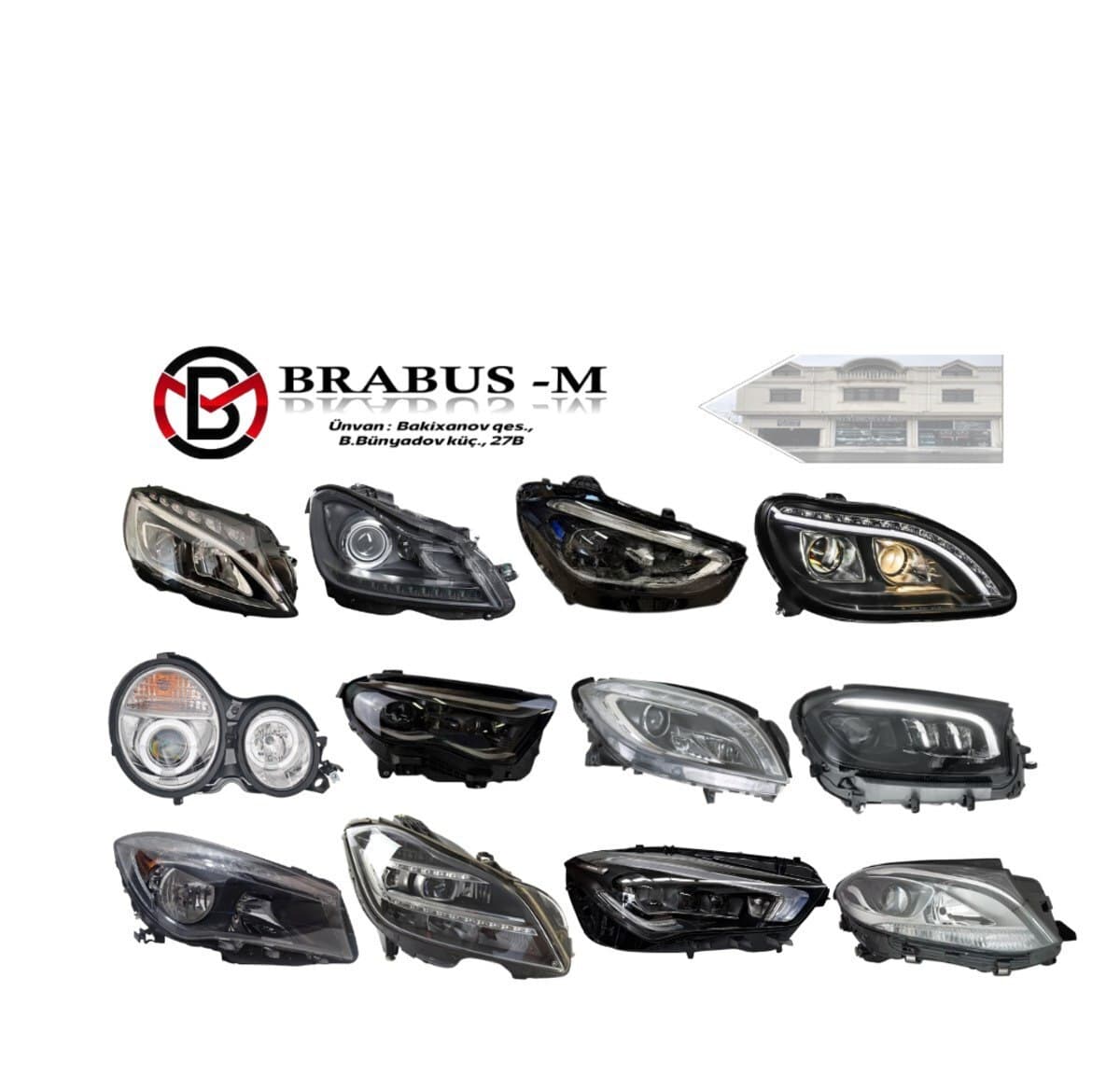 Fara Mercedes modelləri üçün