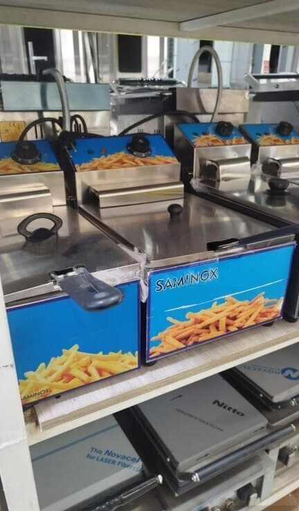 Fritöz Saminox kartof fri aparatı