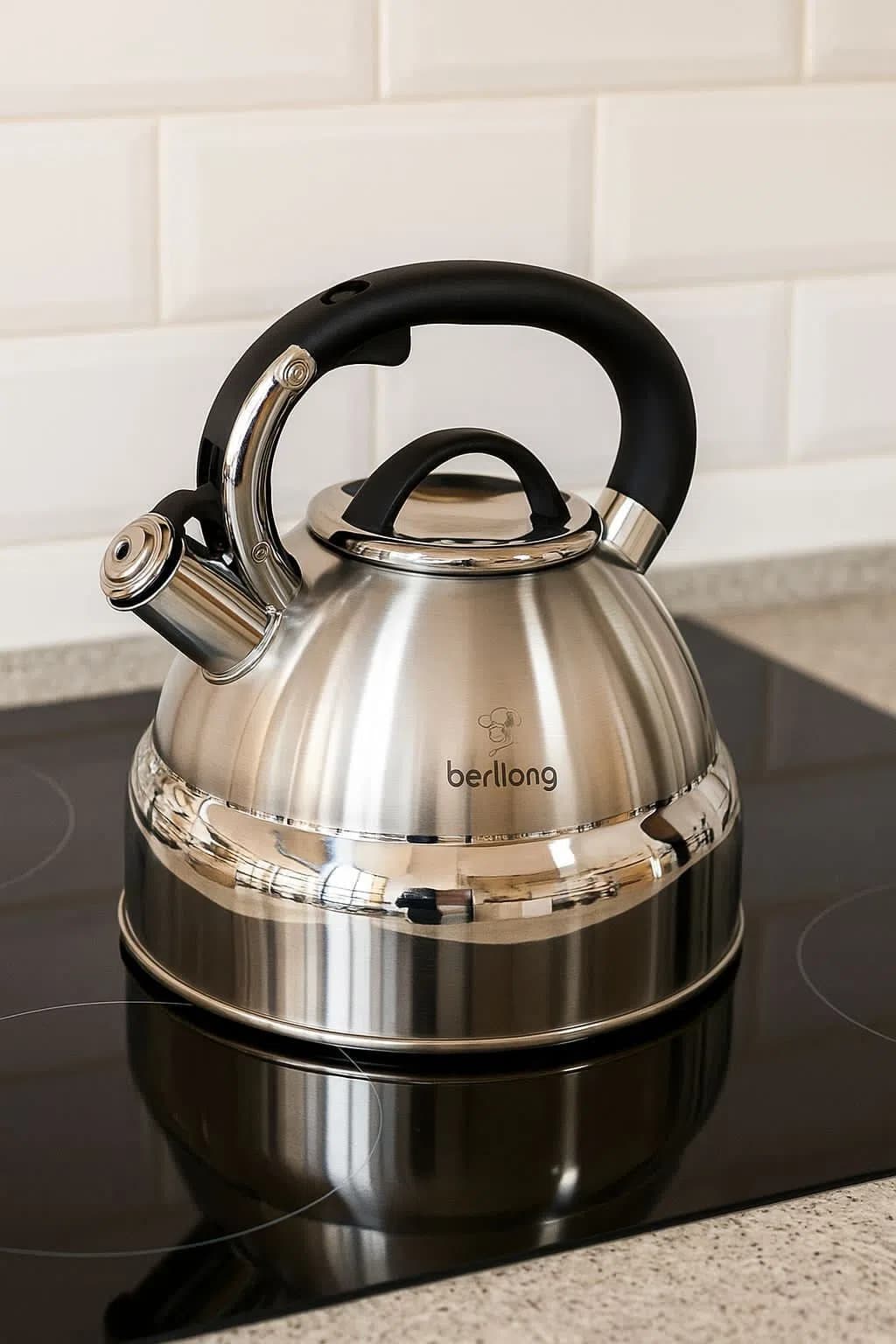 Berllong BWK-0137 Paslanmaz Çelik Çaydan 5 Litr