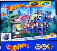 Dinozavr qarajı və avto-trek dəsti T-Rex — şəkil 1