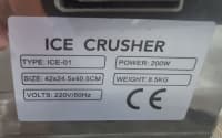 Peşəkar Buzqıran Aparat (Ice Crusher) — şəkil 19