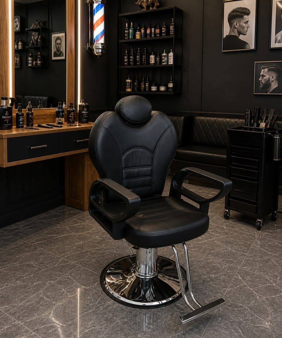 Bərbər və salon kreslosu