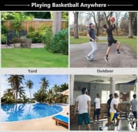 Tənzimlənən Basketbol Stendi 305 sm — şəkil 15