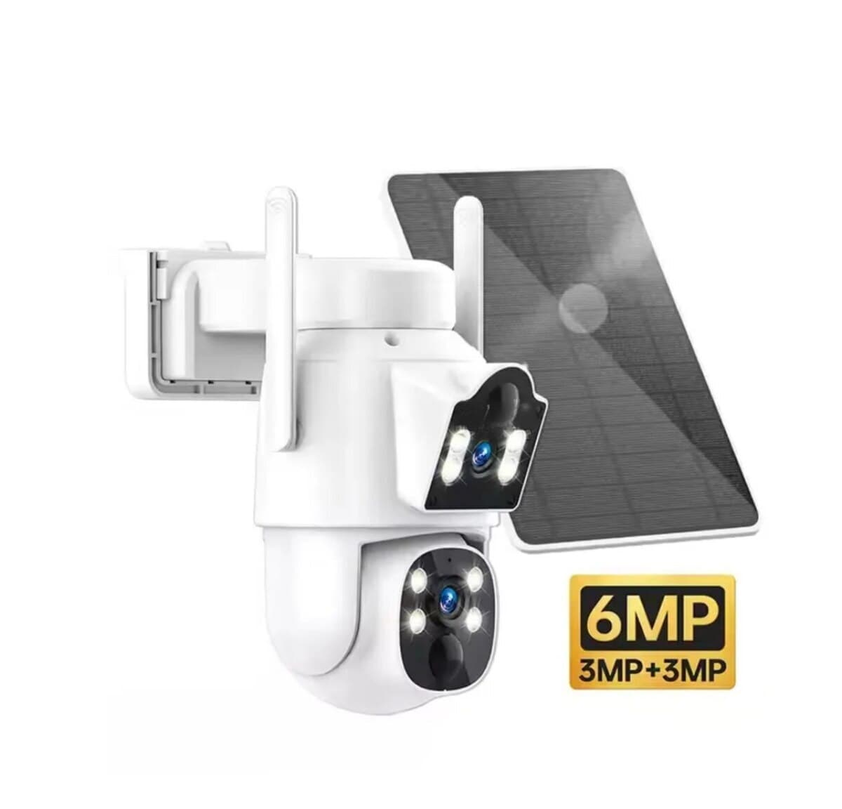 4G SIM Kartlı Solar 360° FHD Kamera 12MP/4K + 64GB