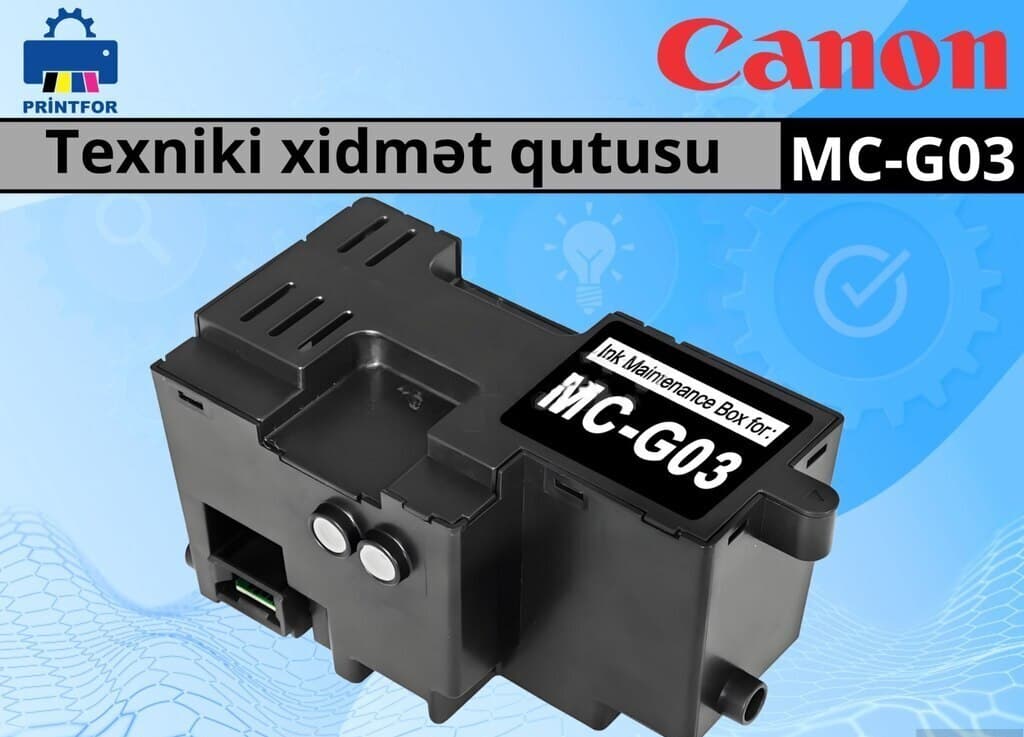 Canon MC-G03 Texniki Xidmət Qutusu (Maintenance Box)