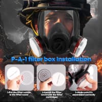 Respirator əleyhqaz qoruyucu vasitə — şəkil 8