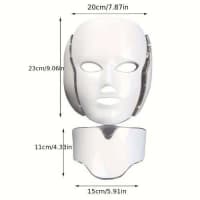 LED üz maskası 7 rəngli kosmetik cihaz — şəkil 4