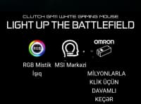 Oyun siçanı MSI Gaming Clutch GM11 Qara — şəkil 10
