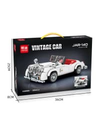Konstruktor Mingdi K2265 Vintage Car 334 hissə — şəkil 2