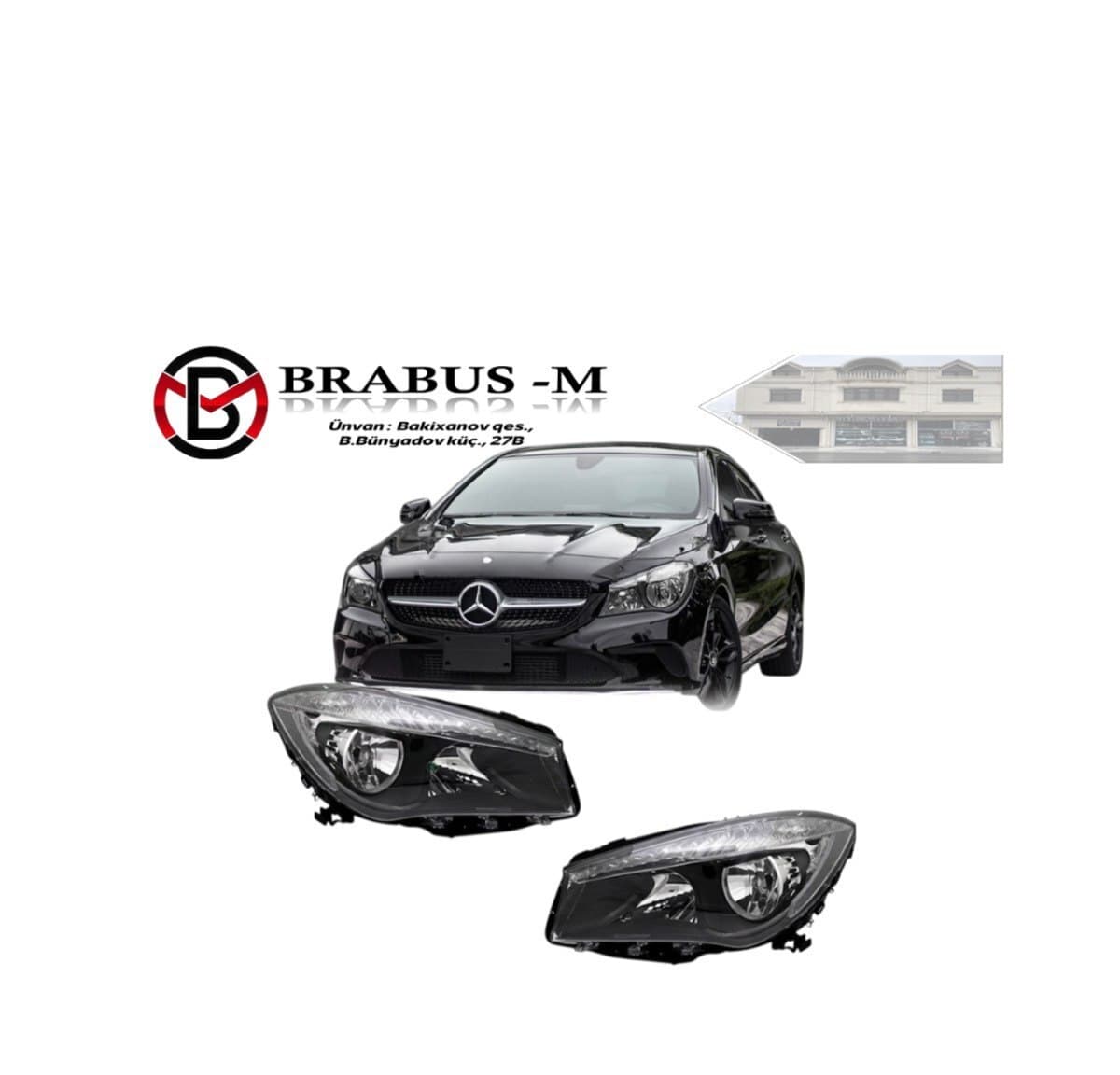 Fara Mercedes CLA W117