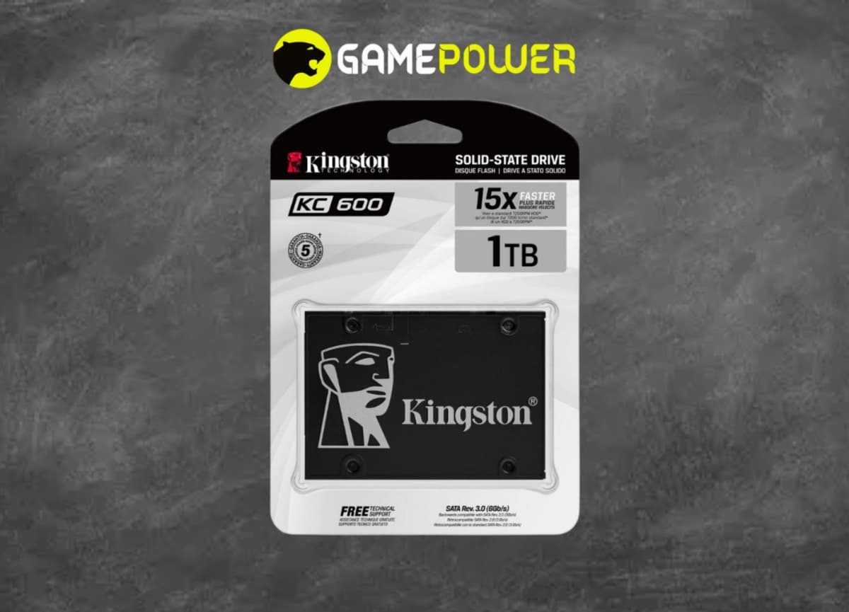 Kingston KC600 1TB SATA III SSD