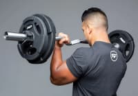 EZ Curl Barbell F50 Olimpiya Ştanq Qrifi — şəkil 2