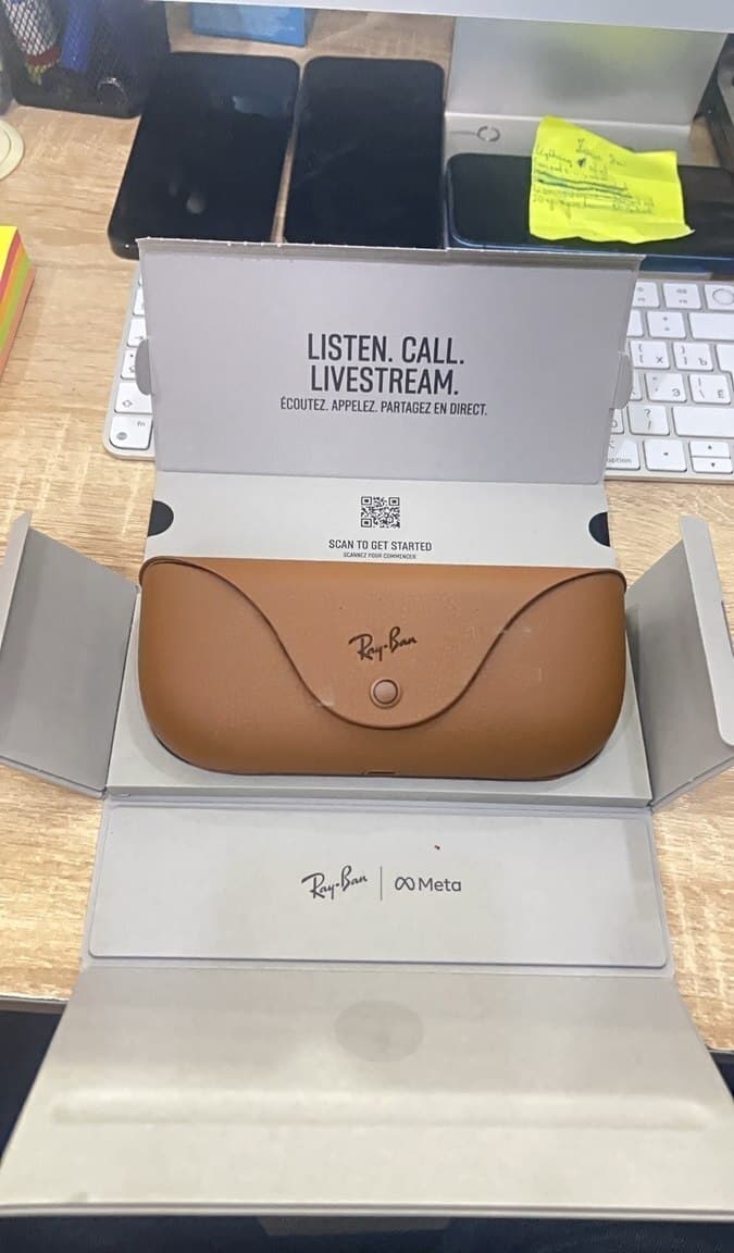 Smart eynək Ray-Ban Meta Wayfarer Matte Black