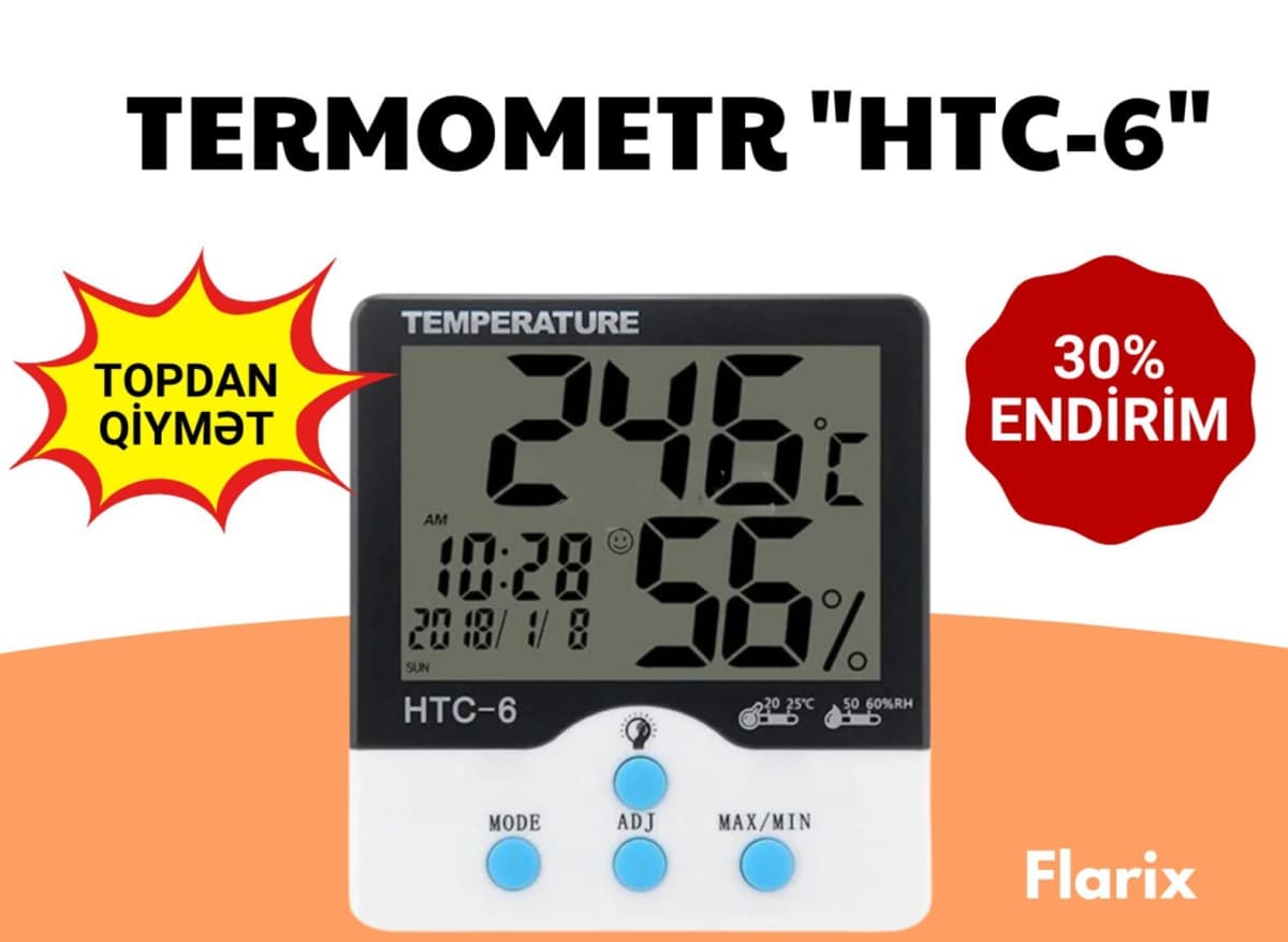 Elektron termometr HTC-6