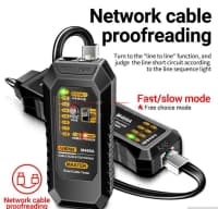 Şəbəkə kabel testeri çoxfunksiyalı LAN tester — şəkil 4