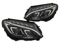 Ön fara Mercedes W205 — şəkil 17
