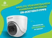 Təhlükəsizlik kamerası Hikvision DS-2CE76D0T-ITPFS 2MP — şəkil 1